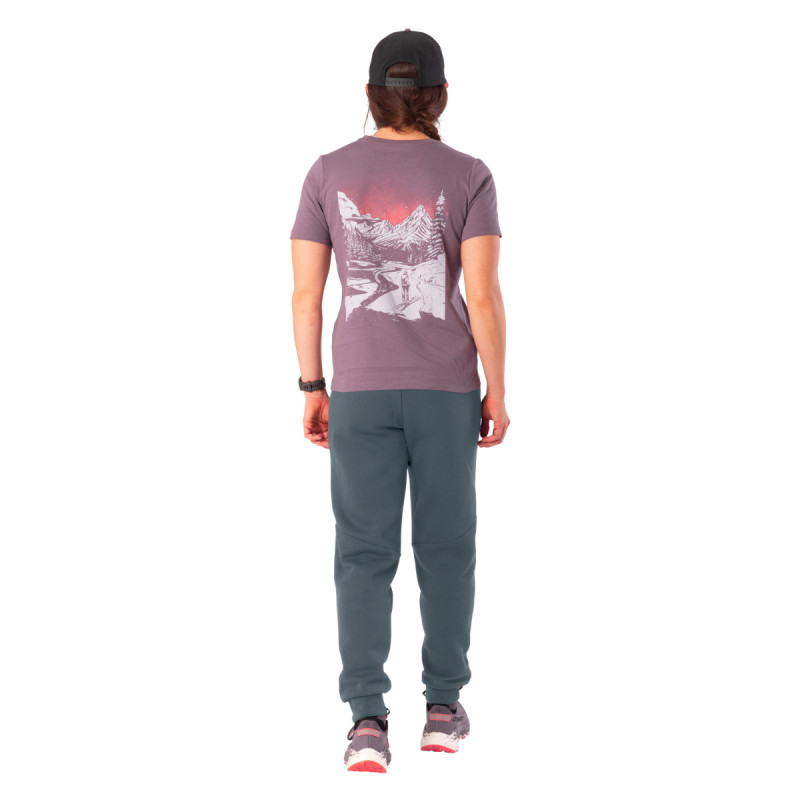 Dámske tepláky Dynafit 24/7 TRACK PANTS  - tmavo šedá