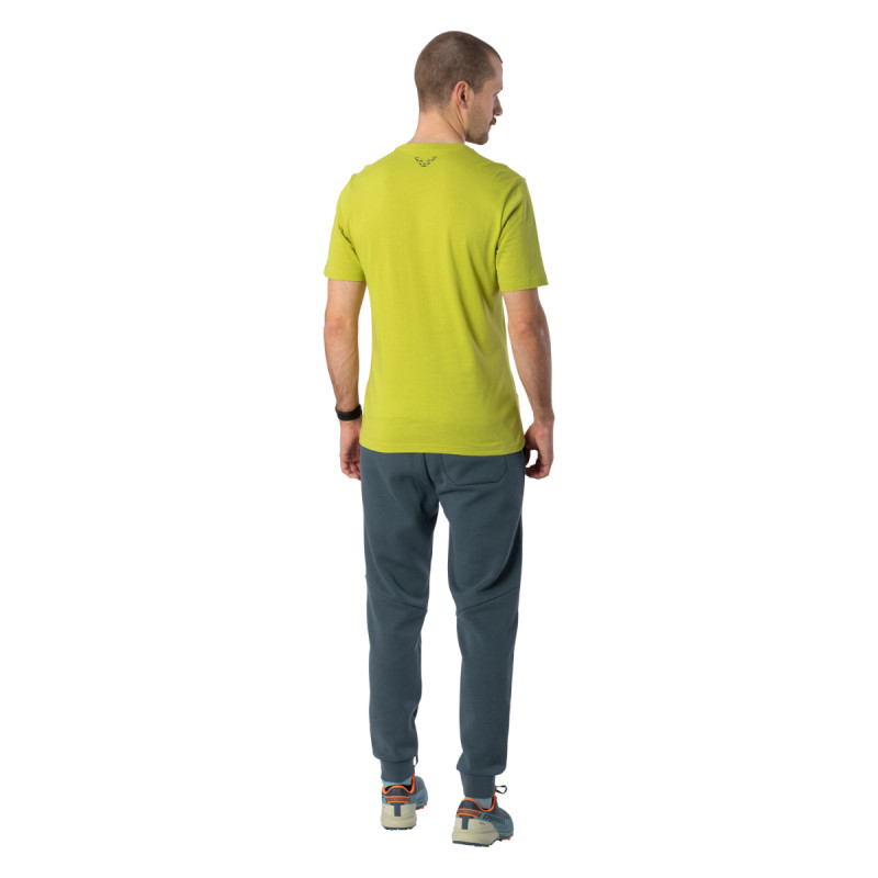 Pánske tričko Dynafit GRAPHIC COTTON T-SHIRT  - zelená