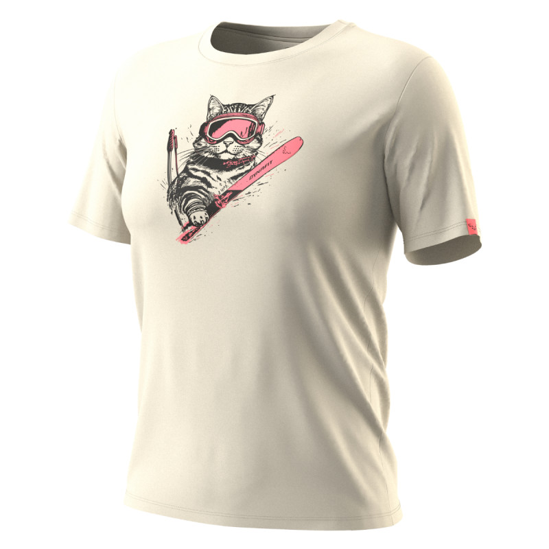 Dámske tričko Dynafit GRAPHIC COTTON T-SHIRT  - béžová