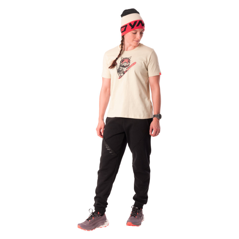 Dámske tričko Dynafit GRAPHIC COTTON T-SHIRT  - béžová