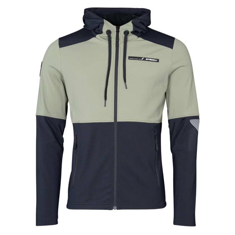Pánska mikina Stöckli HOODY WRT  - zelená