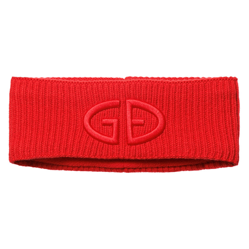 Dámska čelenka Goldbergh WARMTH  - červená