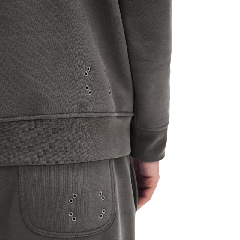 Pánská mikina On CLUB COLLECTIVE HOODIE  - šedá