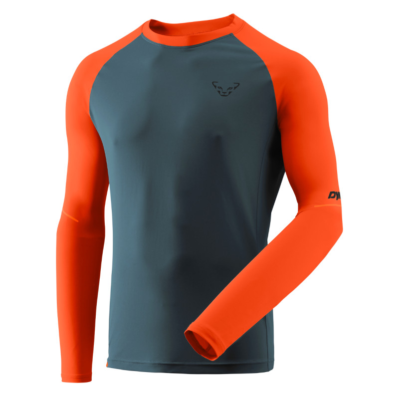 Pánske funkčné tričko Dynafit ALPINE PRO LONGSLEEVE SHIRT  - tmavo šedá