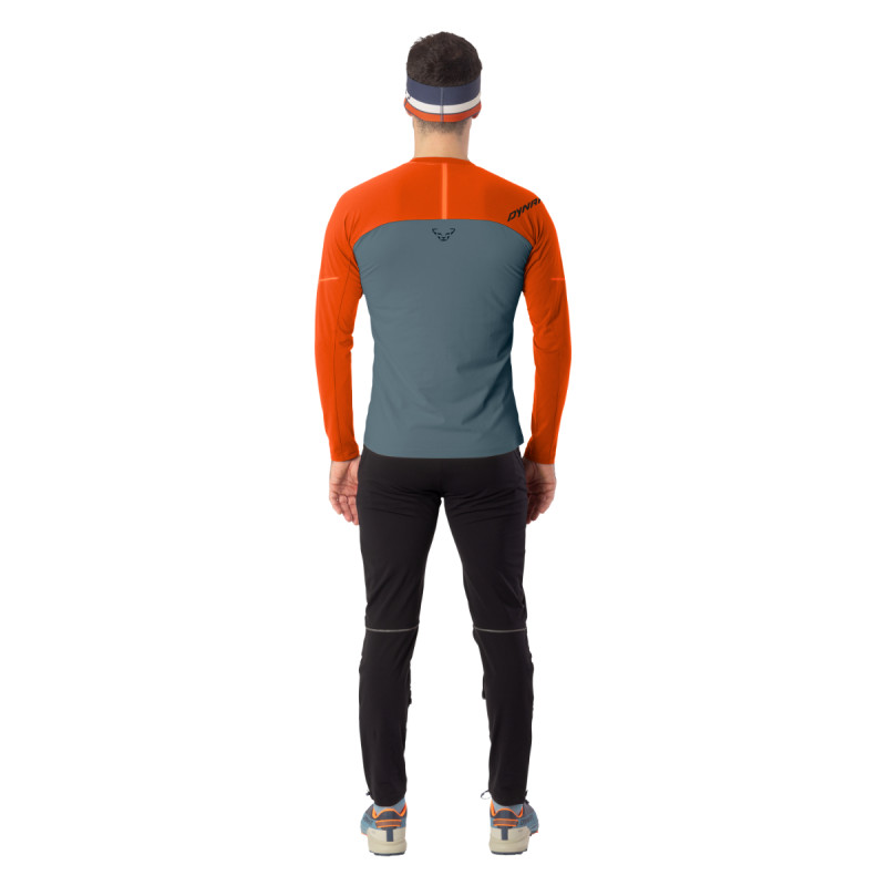 Pánske funkčné tričko Dynafit ALPINE PRO LONGSLEEVE SHIRT  - tmavo šedá