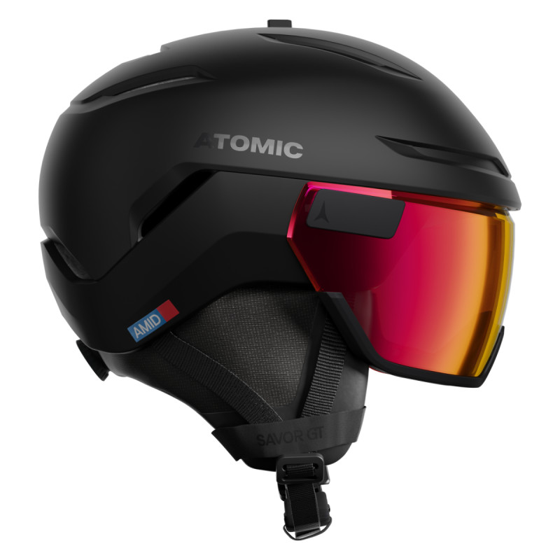 Lyžařská helma Atomic SAVOR GT AMID VISOR PHOTO  - černá