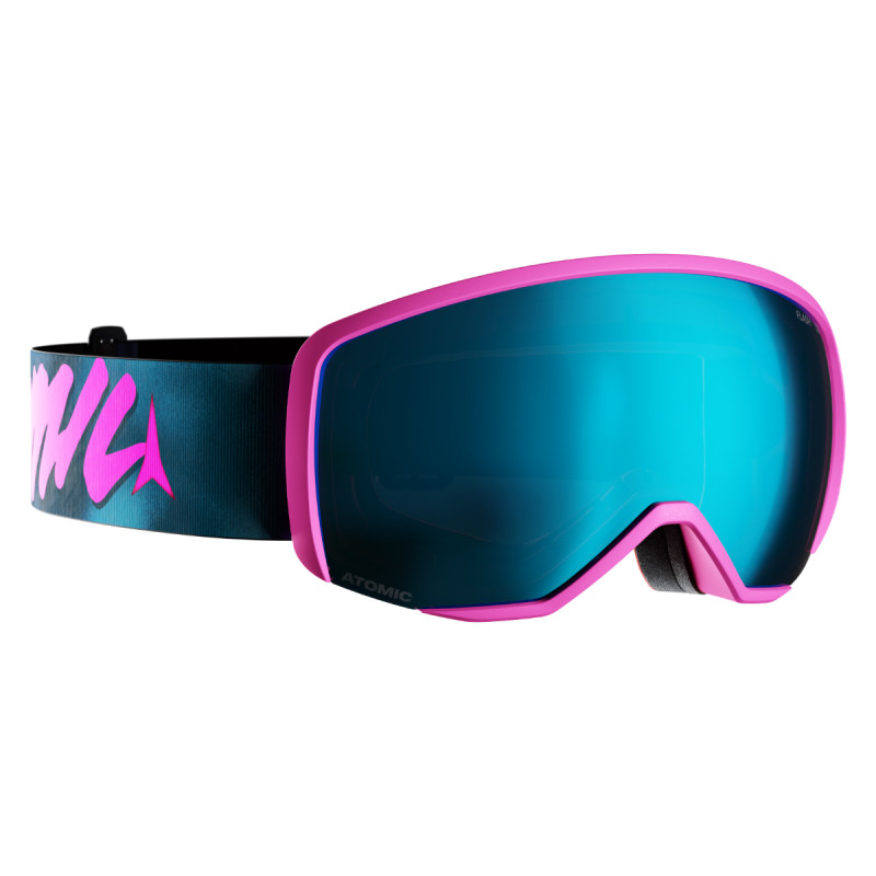 Detské lyžiarske okuliare Atomic REVENT JR S FLASH  - ružová