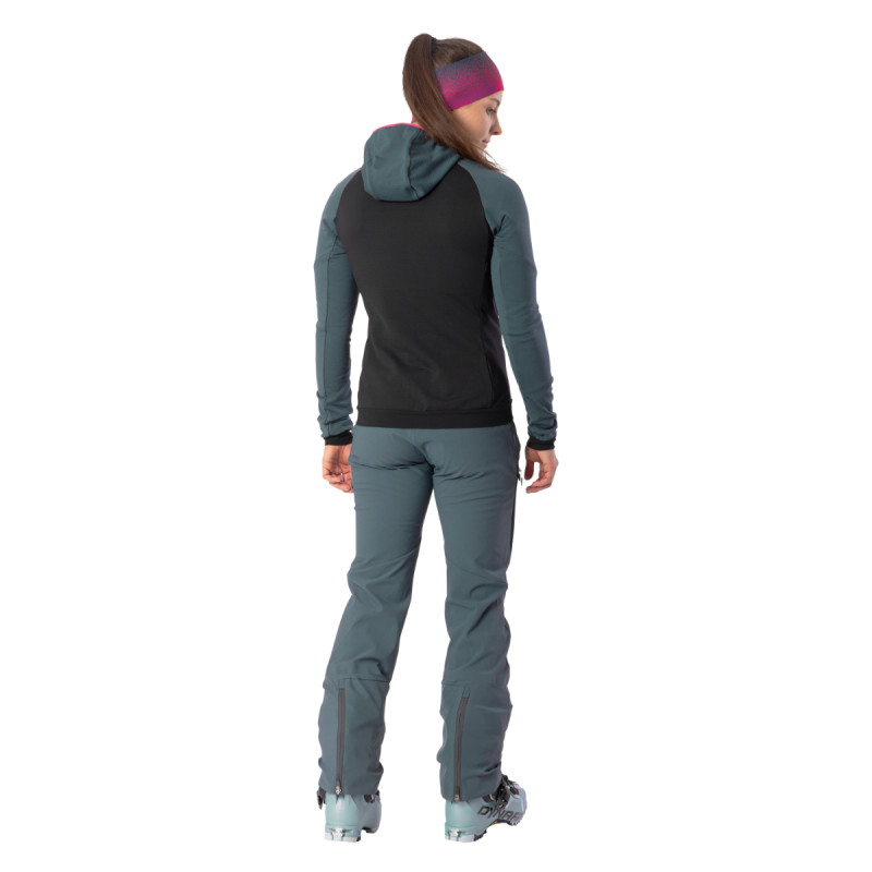 Dámská mikina Dynafit RADICAL POLARTEC HOODED JACKET  - černá