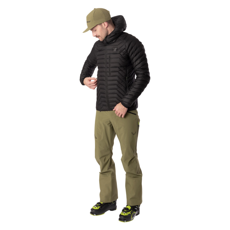 Pánská bunda Dynafit RADICAL RDS DOWN HOODED JACKET  - černá