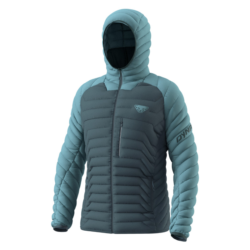 Pánská bunda Dynafit RADICAL RDS DOWN HOODED JACKET  - šedá