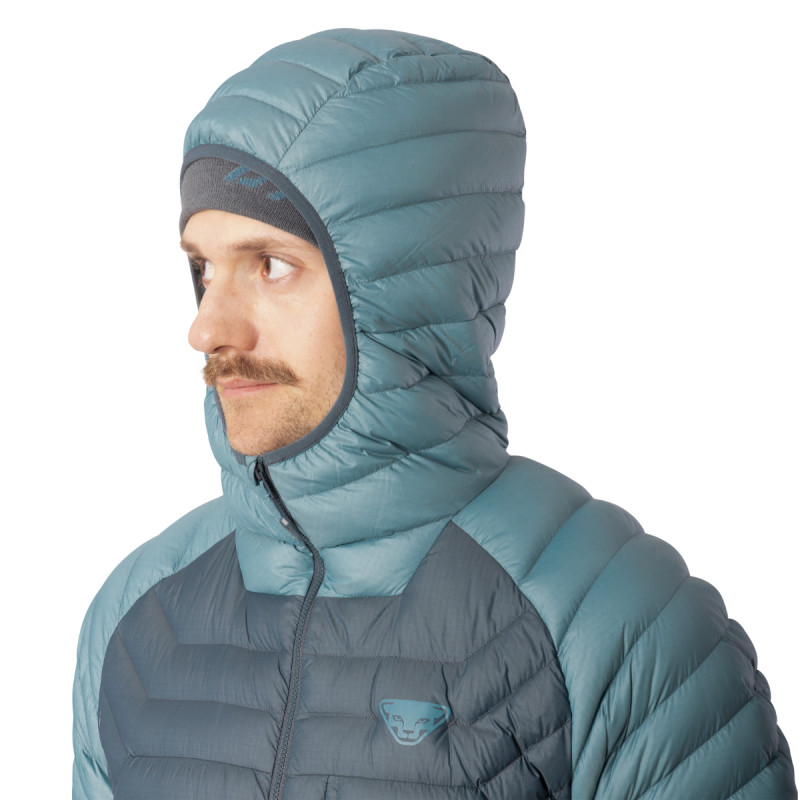 Pánská bunda Dynafit RADICAL RDS DOWN HOODED JACKET  - šedá