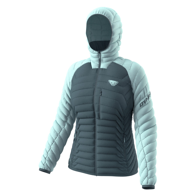 Dámská bunda Dynafit RADICAL RDS DOWN HOODED JACKET  - tmavě šedá