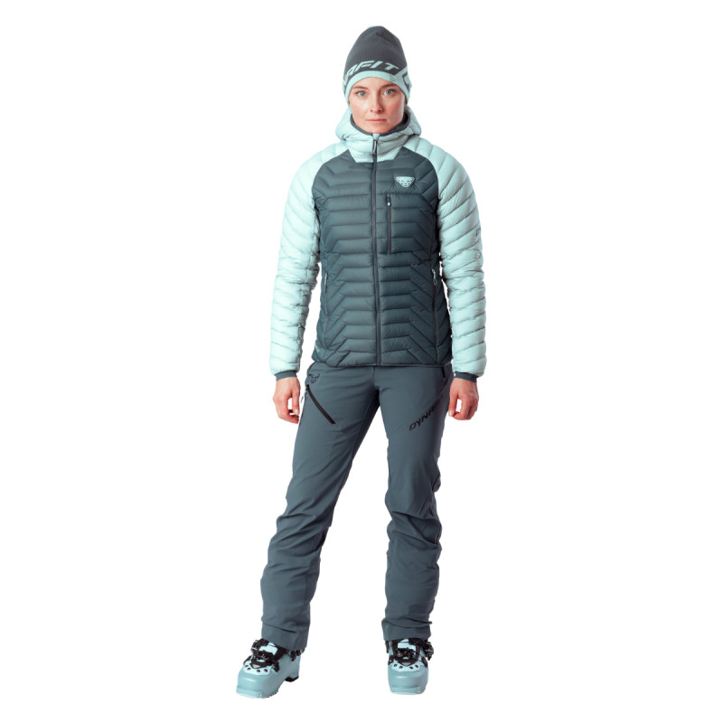 Dámská bunda Dynafit RADICAL RDS DOWN HOODED JACKET  - tmavě šedá