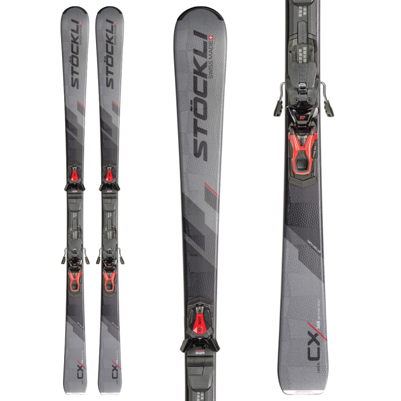 Lyže Stöckli LASER CX + SRT SPEED + SRT12 GW