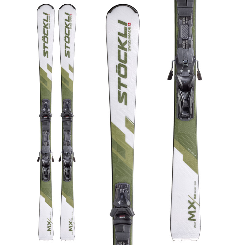 Dámske lyže Stöckli LASER MX + MC 20 + MC11 GW