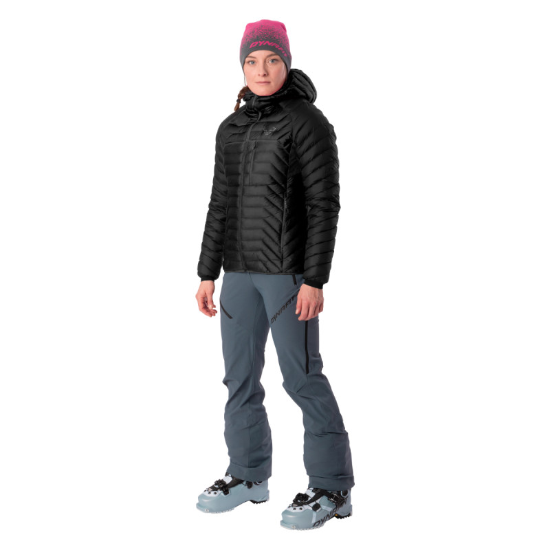 Dámská bunda Dynafit RADICAL RDS DOWN HOODED JACKET  - černá