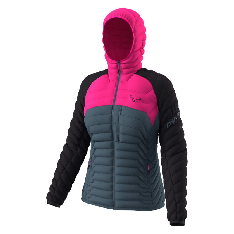 Dámská bunda Dynafit RADICAL RDS DOWN HOODED JACKET  - tmavě šedá