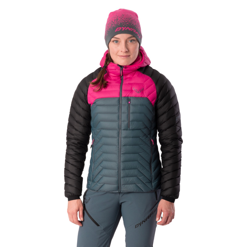 Dámská bunda Dynafit RADICAL RDS DOWN HOODED JACKET  - tmavě šedá