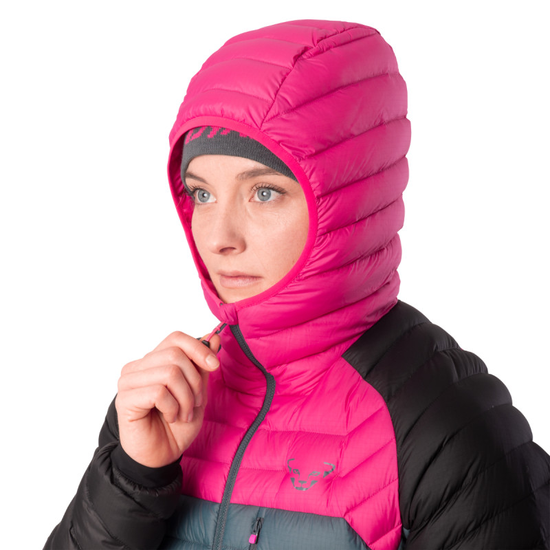 Dámská bunda Dynafit RADICAL RDS DOWN HOODED JACKET  - tmavě šedá