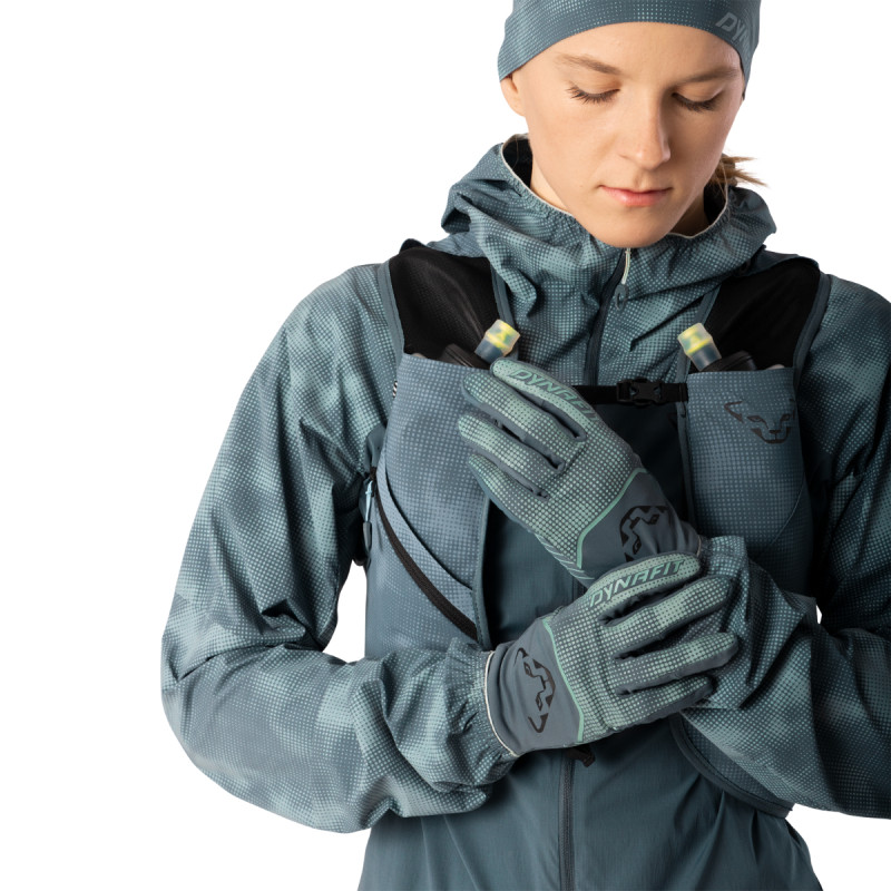 Běžecká vesta Dynafit TRAIL 6 RECLETIVE VEST  - šedá