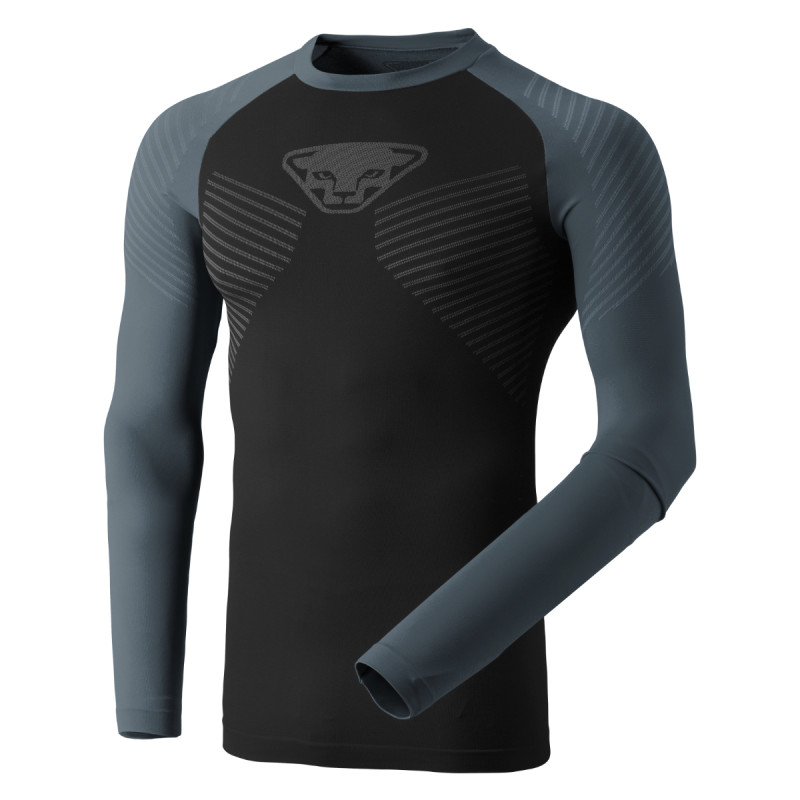 Pánské funkční tričko Dynafit SPEED DRYARN LONG SLEEVE SHIRT  - černá