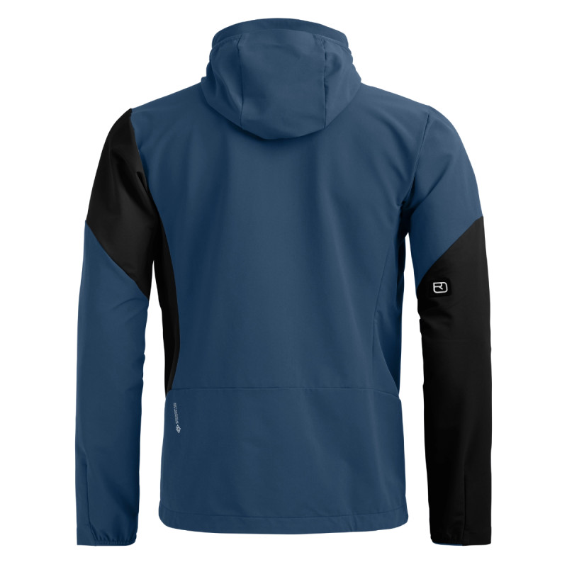Pánská bunda Ortovox ORTLER SOFTSHELL PLUS JACKET  - tmavě modrá