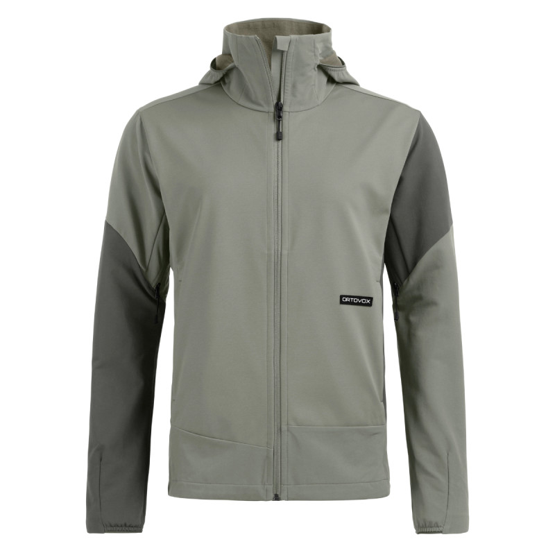 Dámská bunda Ortovox ORTLER SOFTSHELL PLUS JACKET  - tmavě zelená