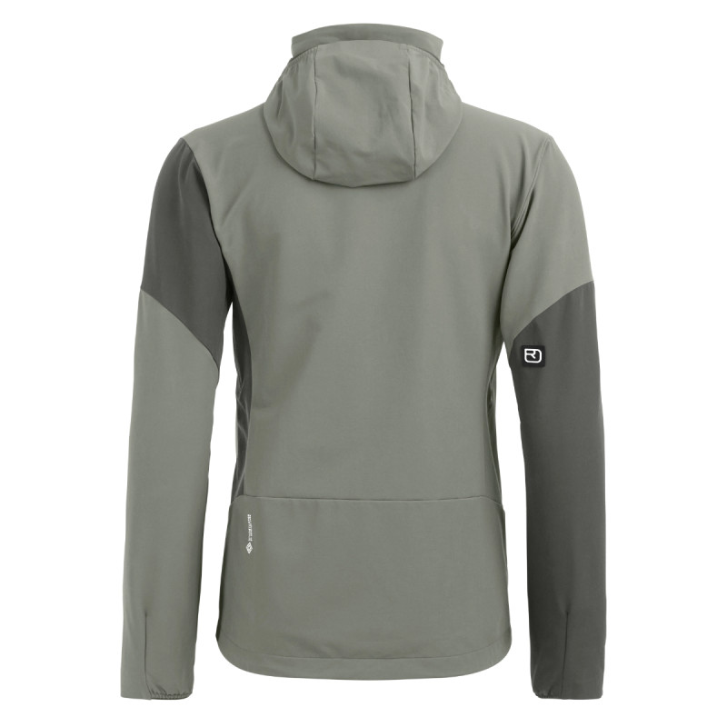 Dámská bunda Ortovox ORTLER SOFTSHELL PLUS JACKET  - tmavě zelená