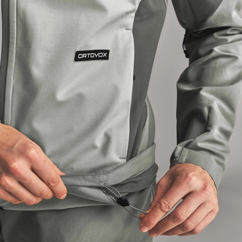 Dámská bunda Ortovox ORTLER SOFTSHELL PLUS JACKET  - tmavě zelená