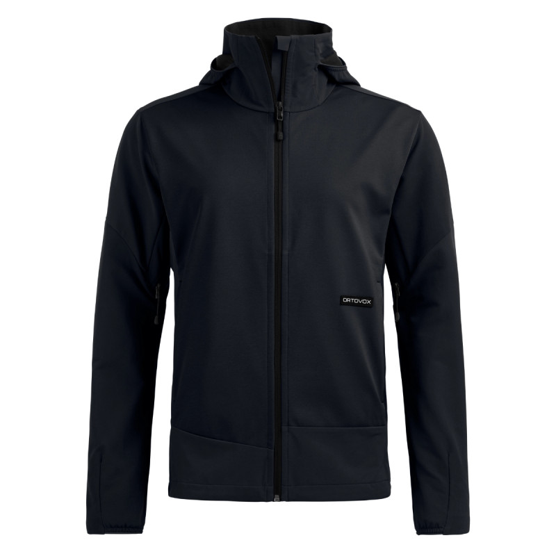 Dámska bunda Ortovox ORTLER SOFTSHELL PLUS JACKET  - čierna