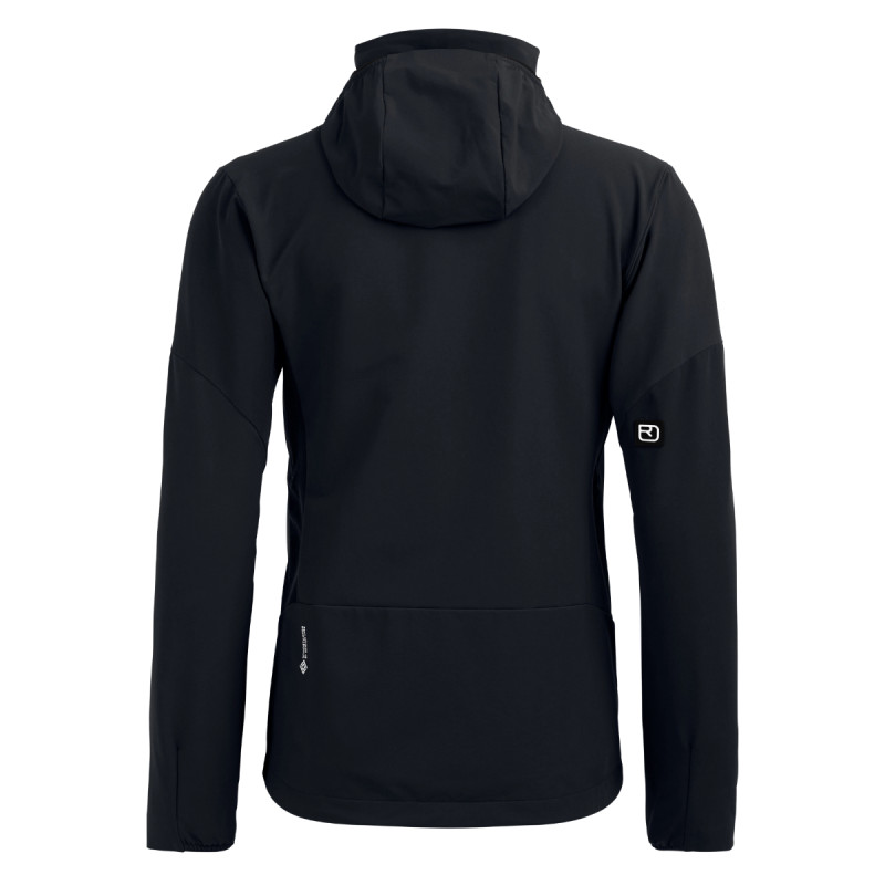 Dámska bunda Ortovox ORTLER SOFTSHELL PLUS JACKET  - čierna