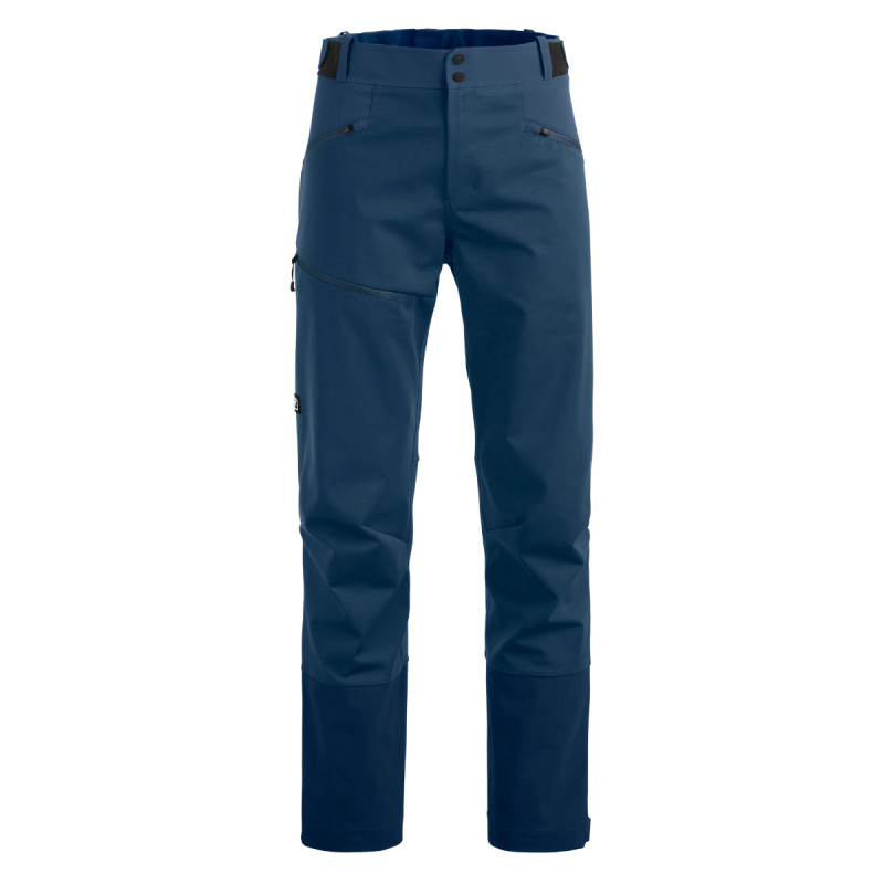 Pánské kalhoty Ortovox ORTLER SOFTSHELL PLUS PANTS  - tmavě modrá