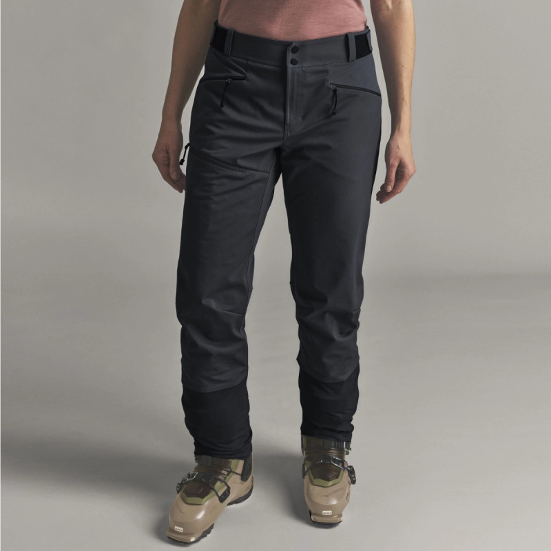 Dámske nohavice Ortovox ORTLER SOFTSHELL PLUS PANTS  - čierna
