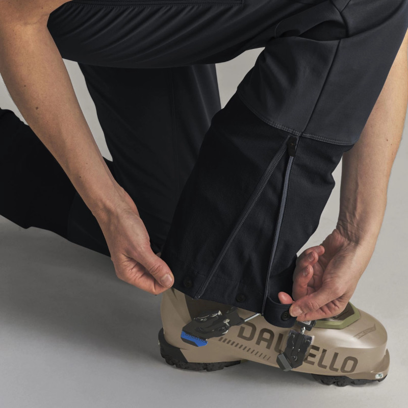 Dámske nohavice Ortovox ORTLER SOFTSHELL PLUS PANTS  - čierna