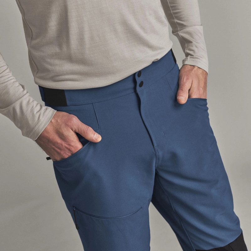 Pánske nohavice Ortovox ORTLER SOFTSHELL PANTS  - tmavo modrá