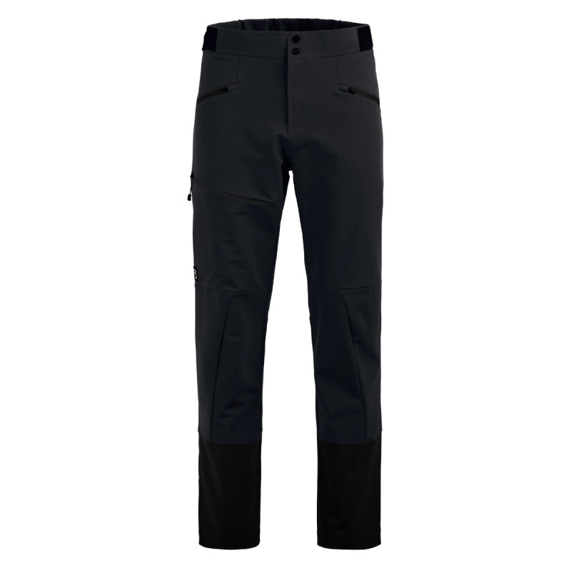 Pánske nohavice Ortovox ORTLER SOFTSHELL PANTS  - čierna