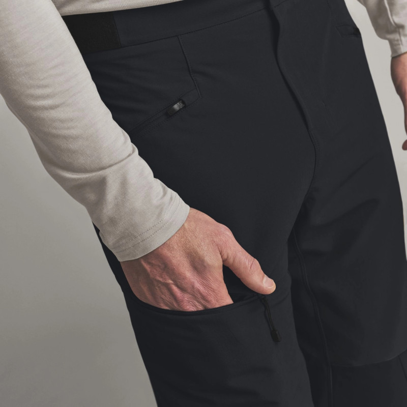 Pánské kalhoty Ortovox ORTLER SOFTSHELL PANTS LONG  - černá
