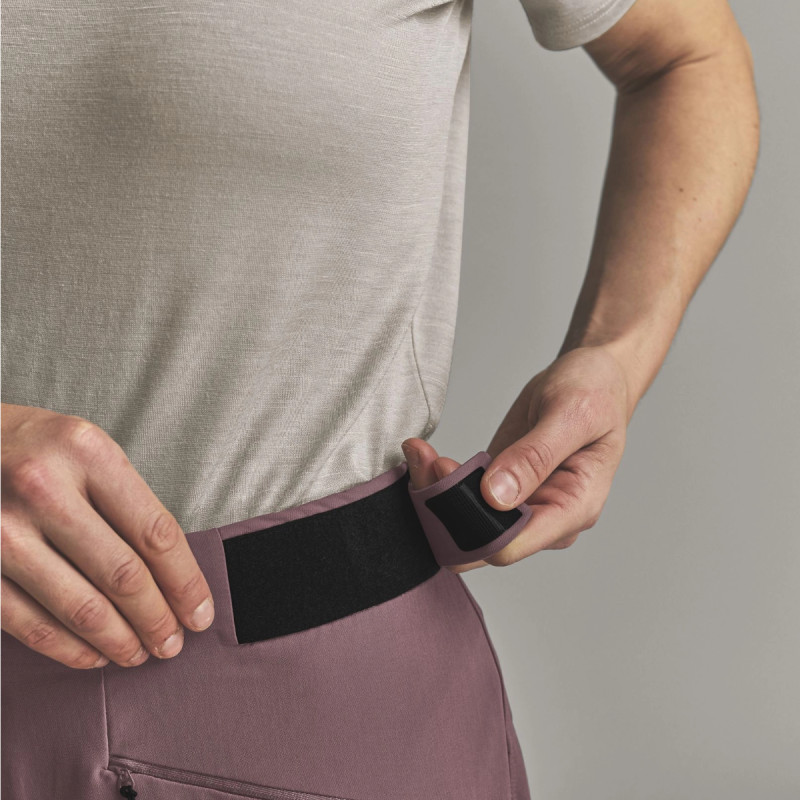 Dámske nohavice Ortovox ORTLER SOFTSHELL PANTS  - tmavo ružová