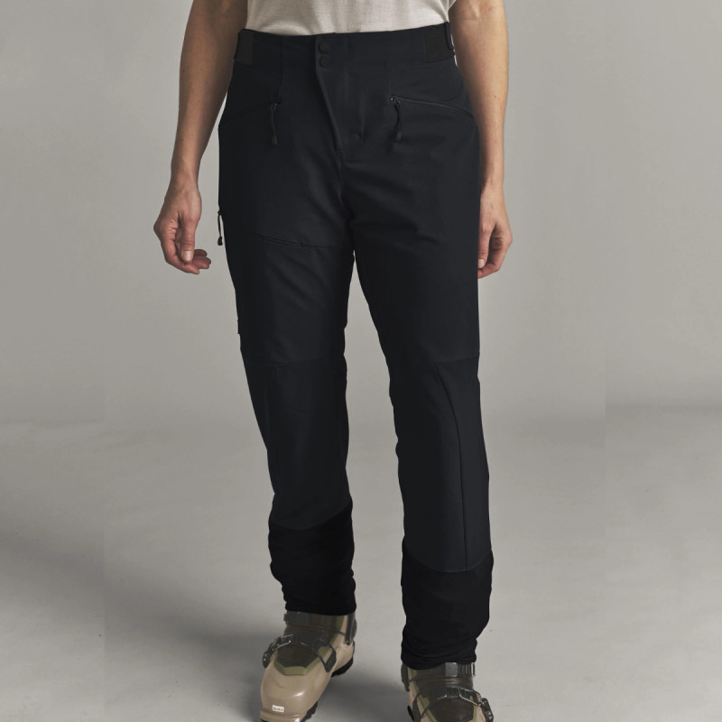 Dámske nohavice Ortovox ORTLER SOFTSHELL PANTS  - čierna