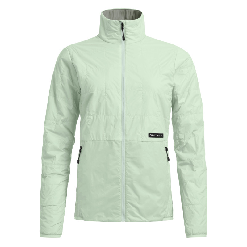 Dámska bunda Ortovox ORTLER METALWOOL 60 REV JACKET  - svetlo zelená