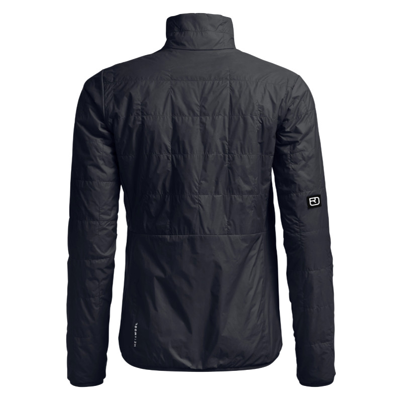 Dámska bunda Ortovox ORTLER METALWOOL 60 REV JACKET  - čierna