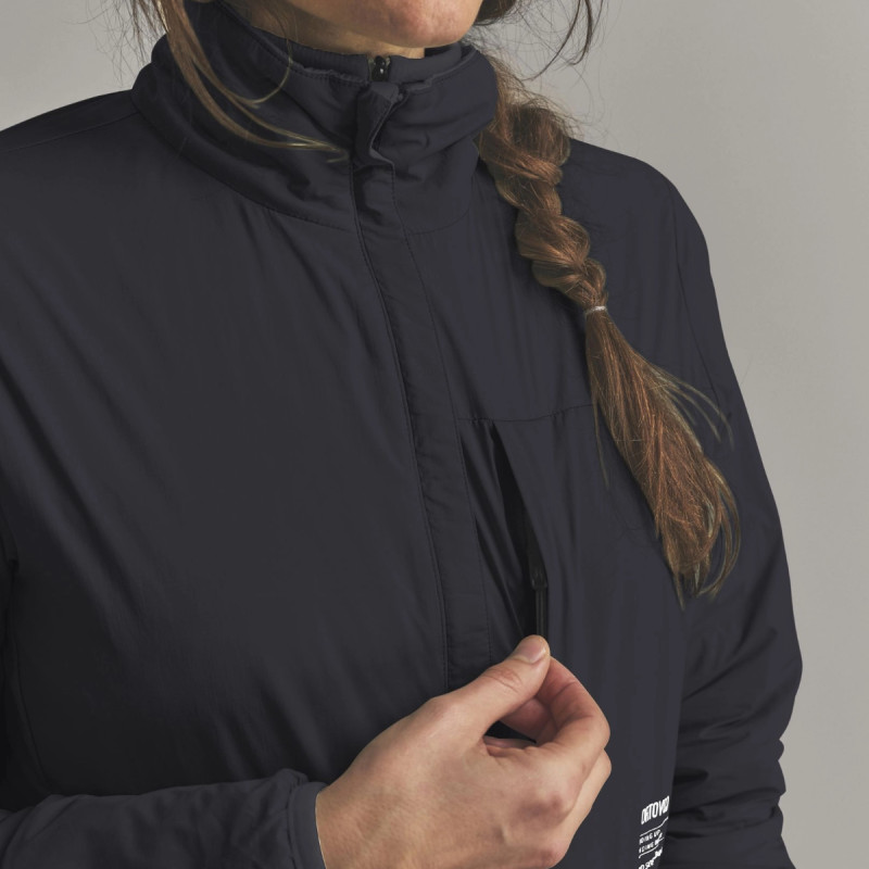 Dámska bunda Ortovox ORTLER METALWOOL 60 REV JACKET  - čierna
