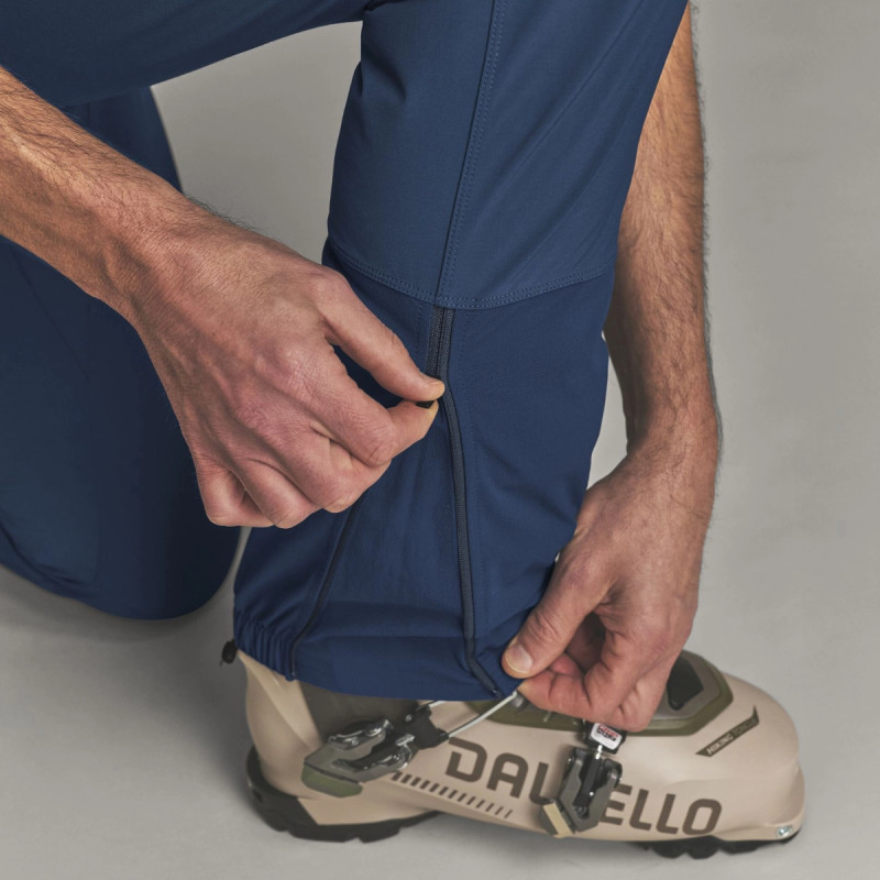 Pánske nohavice Ortovox VENET SOFTSHELL PANTS  - tmavo modrá