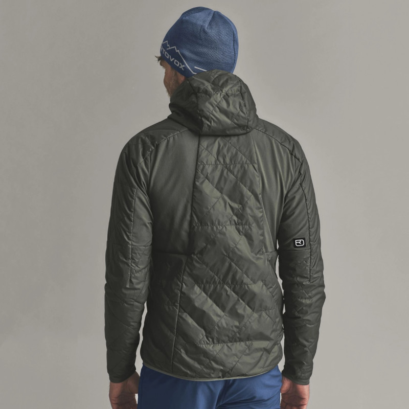 Pánská bunda Ortovox VENET SWISSWOOL 60 JACKET  - tmavě zelená