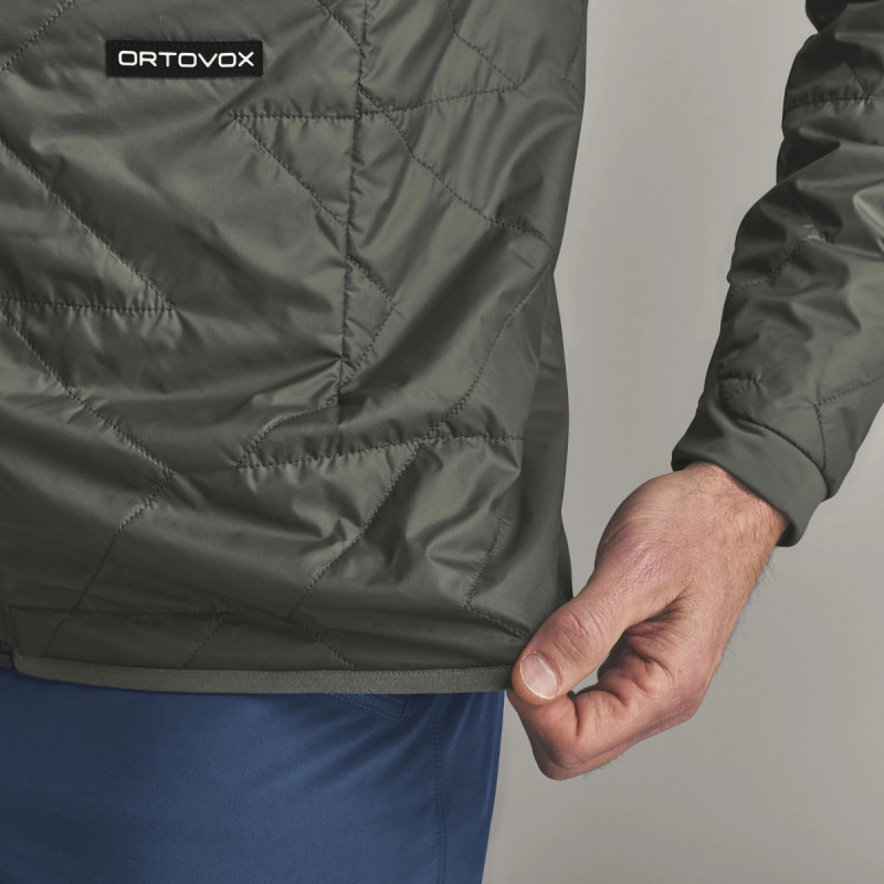 Pánská bunda Ortovox VENET SWISSWOOL 60 JACKET  - tmavě zelená