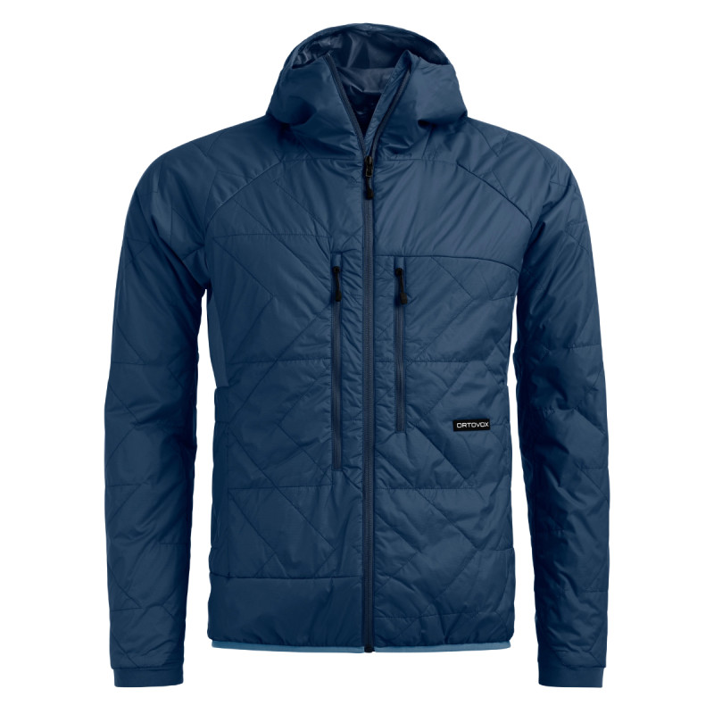 Pánska bunda Ortovox VENET SWISSWOOL 60 JACKET  - tmavo modrá