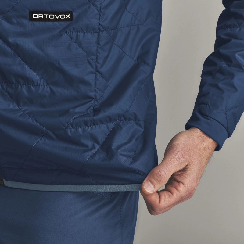 Pánska bunda Ortovox VENET SWISSWOOL 60 JACKET  - tmavo modrá