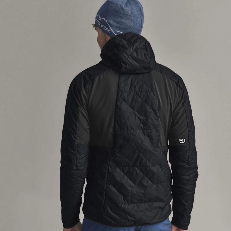 Pánska bunda Ortovox VENET SWISSWOOL 60 JACKET  - čierna