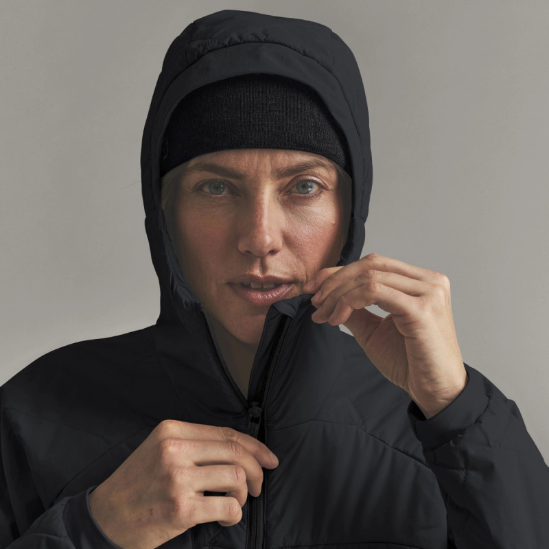 Dámska bunda Ortovox VENET SWISSWOOL 60 JACKET  - čierna