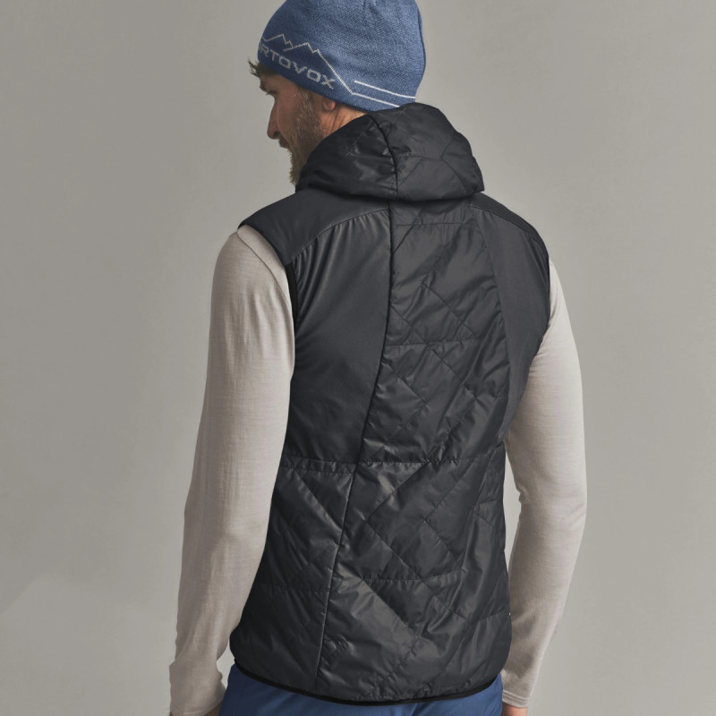 Pánská vesta Ortovox VENET SWISSWOOL 60 VEST  - černá